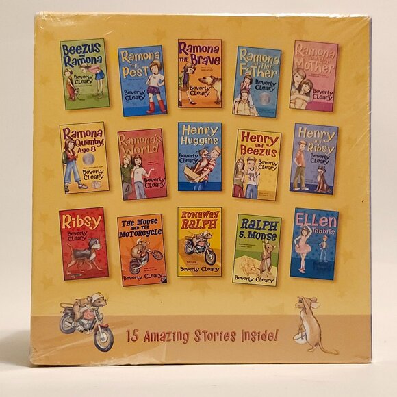 The World of Beverly Cleary Collection 15 Book Set in Box Ramona Delightful Fun - Picture 5 of 6